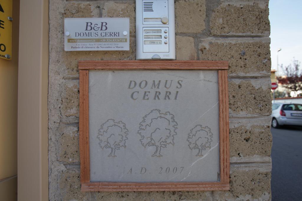 B&B Domus Cerri Фьюмичино Экстерьер фото